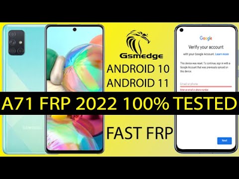 Samsung Galaxy A71 Frp bypass remove google account Samsung Galaxy A71 Frp bypass remove google account