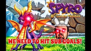 DSP Tries It: Cringy Salty Spyro Reignited Trilogy Highlights Patreon Sub Goals