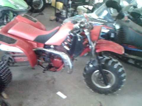 ATC-250R-Three-Wheeler HONDA ATC 250R THREE WHEELER, 1981 TOTALLY CUSTOM,WALK AROUND AND ...