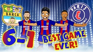 BARCA 6-1 PSG! THE BEST COMEBACK EVER! Barcelona complete the best comeback in t