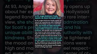 At 93, Angie Inson Finally Speaks Up About Randolph Scott