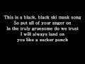 Novocaine - Fall Out Boy (Lyrics)