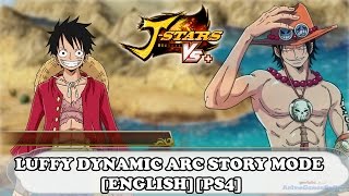 J-Stars Victory Vs Luffy Dynamic Arc Story Mode Walkthrough Englishps4