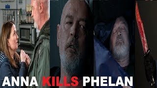 Coronation Street Pat Phelan Death Stab By Anna Wind Nicola Rubinstein & Michelle Connor Shot