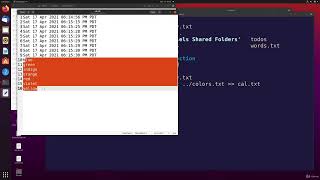 Appending Standard Output