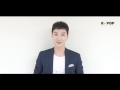 A special message from LEETEUK of SUPER JUNIOR