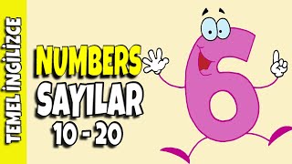 Okul Öncesi̇ İngi̇li̇zce Sayilar 10-20 Numbers
