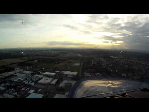 Sunset Landing Runway 27 Egelsbach (EDFE) HD Video Sunset Landing Runway 27 Egelsbach (EDFE) HD Video