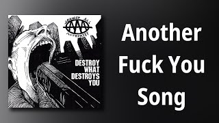 Watch Against All Authority Another Fuck You Song video
