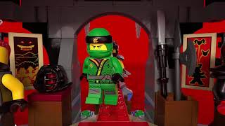 City Police And Ninjago Temple - Lego City And Lego Ninjago - Product Animation