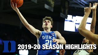 Matthew Hurt 2019-20 Season Highlights Duke Forward
