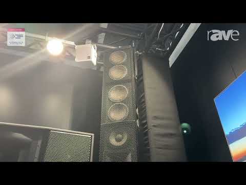 ISE 2024: KV2 Audio Presents High-Performance Active ESR106 Column Speaker for Theaters