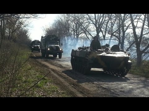 Ukraine: 'Anti-terror operation' begins Ukraine: 'Anti-terror operation' begins klip izle