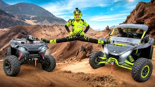 Forest Offroad With Dad Buggy & Quad Compilation