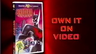 1999 Batman Beyond Vhs Commercial