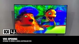 Opening To Shrek 2 2004 Australian Vhs