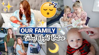 OUR FAMILY BACK TO SCHOOL NIGHT ROUTINE!
