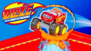 Blaze And The Monster Machines Volcano Race Track Playset