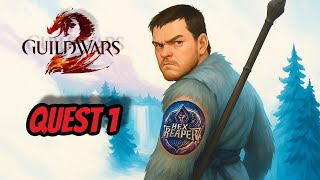 A New Hero Is Born Guild Wars 2 Ep. 1 Character Creation & Intro Hex Christmas Quest