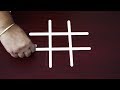 very easy rangoli designs for kids - friday kolam designs - muggulu designs with 3x2 dots