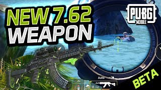 PLAYING WITH NEW 7.62 WEAPON - PUBG Mobile Beta