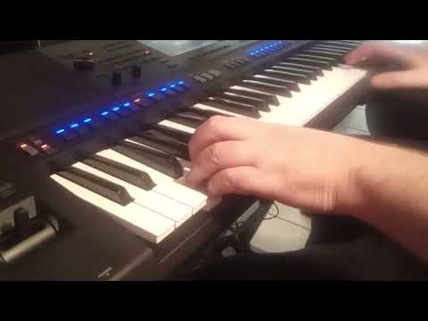F.R. David - Words Piano Cover keyboard PSR-SX700 Yamaha