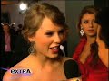 Taylor Swift Singing Jay Sean "Down" on Red Carpet