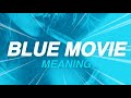 Blue Movie   - Whats is the Meaning of Blue Movie? Film