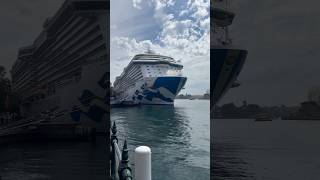 Inspection Of Royal Princess In Sydney Featuring Love Boat Cast Member Jill Whelan