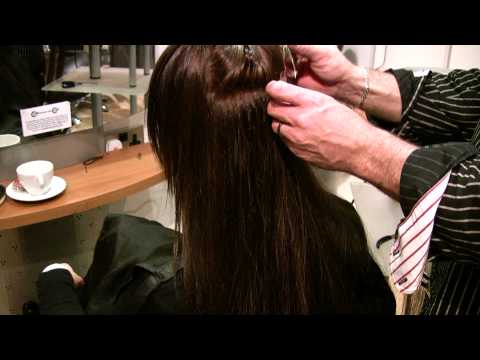 Hair Extensions Great Lengths Cold Fusion Demonstration - London...