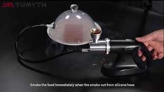 Patented -sous vide parter smoker gun -2-in-1(smoker & vacuum system)