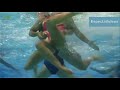 Women's water polo dirty plays underwater!!!