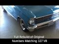 1967 Chevy Nova SS, Concours Restoration, Numbers Matching, For Sale!!
