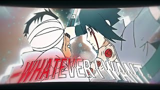 「YEAT - Whatever I Want」- Sasuke vs Danzo [Edit/AMV] /4K! (Project File)