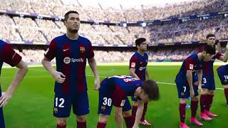 Barcelona Vs Sevilla La Liga 2023 Ao Vivo Com Imagens Simulação Gameplay Ps4 Pes2021