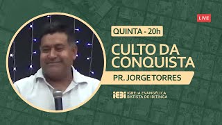 Live CULTO DAS 20h- PR. JORGE TORRES - 17/11/2022