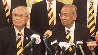 Sarawak Chief Ministers Press Conference On Dissolution Of State Legislative Embly