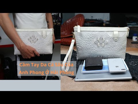 Ví Clutch Cầm Tay Da Cá Sấu Nam Gởi Anh Phong Ở Hải Phòng || Konavis