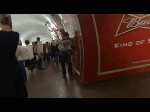 Ride the subway - Kiev, Ukraine