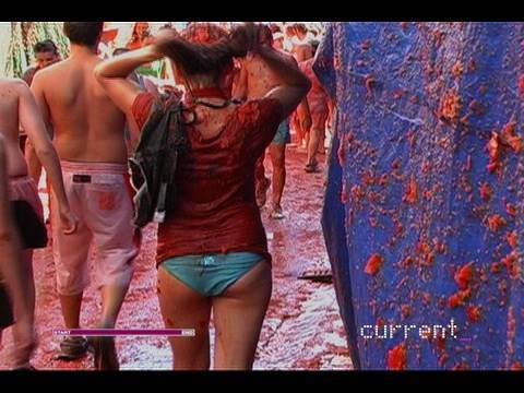 HOT: Throwing Tomatoes at La Tomatina Festival, Bunol, Spain: World's Biggest Food Fight!
