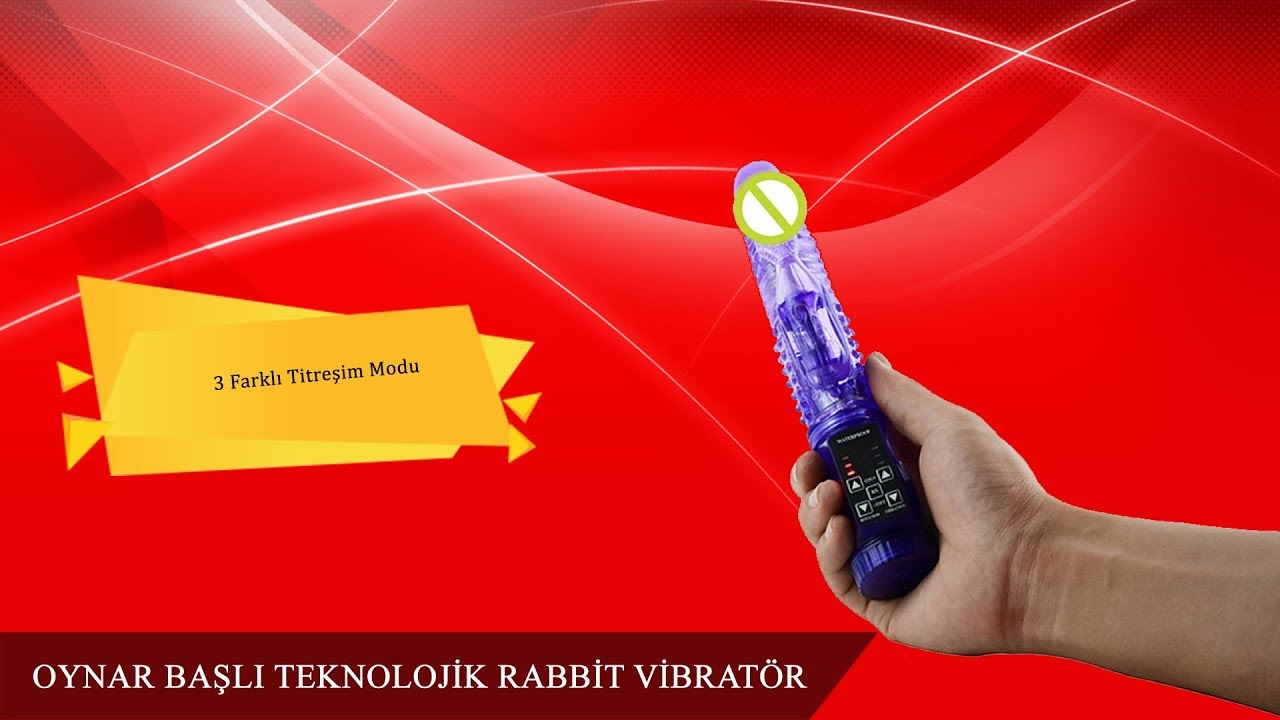 Deep insertable jack rabbit vibrator