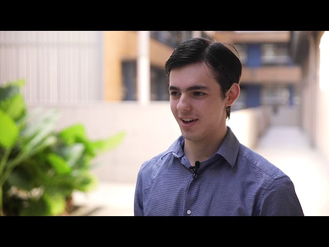 Watch Meet Mitchell, he studies UQ's Bachelor of Mathematics on YouTube.