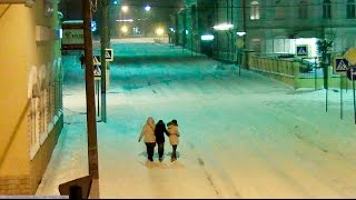 Видео Это Серпухов!.. Уходим в закат по проезжей части... 12 ноября 2016г. от serpvideo.ru, улица Луначарского, Серпухов, Россия