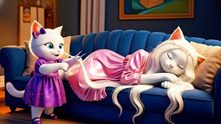 Mischievous Little Cat Cut Mothers Hair And Then Made New One