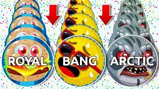 THE GODS OF AGAR.IO - BANG, ARCTIC & ROYAL *TRIO* UNCUT! (Agar.io)