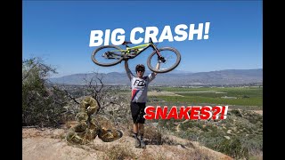 ALMOST GET BITTEN BY RATTLESNAKE ON MY MOUNTAIN BIKE