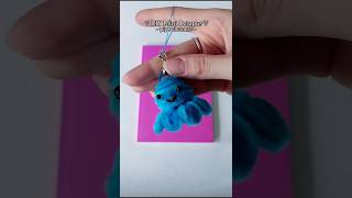 You Need This Fluffy Little Octopus On Your Bag How To Make A Pipe Cleaner Octopus Keychain Diy