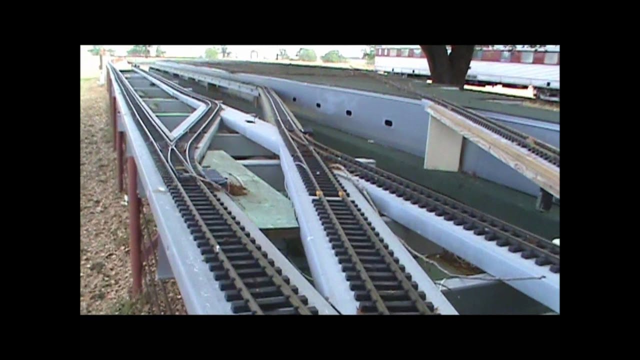 scale train track(BIG LAY OUT) - YouTube