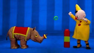 The Rhino Ring Toss! 🦏 | Bumba Funniest Moments 😂😂😂 | Bumba The Clown 🎪🎈| Cartoons For Kids