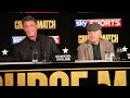 Grudge Match Press Conference In Full Sylvester Stallone And Robert ...